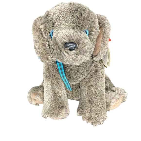 TY Beanie Babies Frisbee the Dog Beanie Baby 4508 Plush Stuffed Animal - Picture 1 of 8